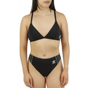 NWT - Adidas Triangle Bralette - Black/Gray - L, XL, & XXL